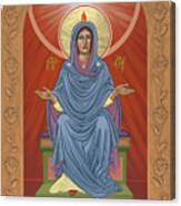 The Blessed Virgin Mary Mother Of The Church #2 Canvas Print