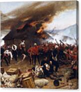 The Defence Of Rorke's Drift 1879 #1 Canvas Print
