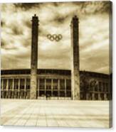 The Olympic Stadium Of Berlin #1 Canvas Print