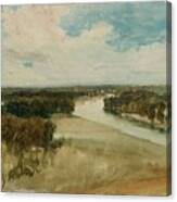 The Thames From Richmond Hill Canvas Print