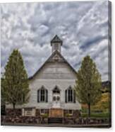The Woodrow Union Church In Paw Paw West Virginia #1 Canvas Print