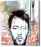 Thom Yorke #2 Canvas Print