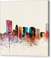 Toledo Skyline  #1 Canvas Print