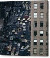 Traffic In New York City. View #1 Canvas Print