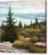 View From Cadillac Mountain #1 Canvas Print
