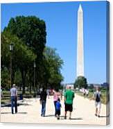 Washington Monument #1 Canvas Print