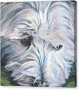 West Highland Terrier #1 Canvas Print