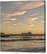 Worthing Pier Evening #2 Canvas Print