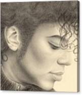 Michael Jackson #four Canvas Print