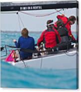 Key West Race Week #1049 Canvas Print