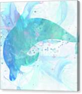 10955 Dolphin Canvas Print