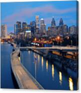 Philadelphia Skyline #11 Canvas Print