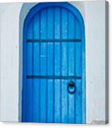 Blue Door #15 Canvas Print