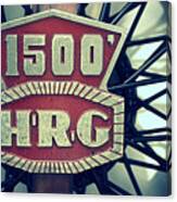 1500 Hrg Emblem Canvas Print