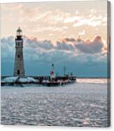 1833 Buffalo Lighthouse Canvas Print