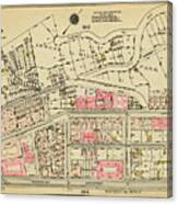 1927 Inwood Map Canvas Print