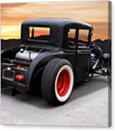 1929 Ford 'rock N Roll' Coupe Canvas Print