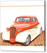 1937 Chevrolet Street Rod Canvas Print