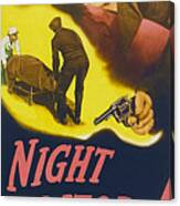 1946 Night Editor Long Poster Canvas Print