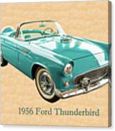 1956 Ford Thunderbird 5510.03 Canvas Print