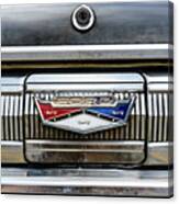 1960 Ford Falcon Trunk Lid Emblem Canvas Print