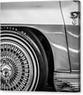 1964 Chevrolet Corvette Sting Ray Gm Styling Coupe Wheel -1803bw Canvas Print