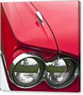 1965 Ford Thunderbird Headlight Canvas Print
