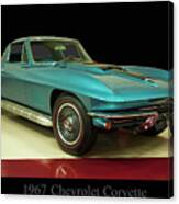 1967 Chevrolet Corvette 2 Canvas Print