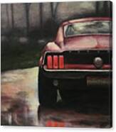 1967 Mustang Canvas Print
