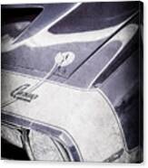 1968 Chevrolet Yenko Super Camaro Emblem -0653ac Canvas Print