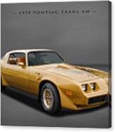 1979 Pontiac Firebird Trans Am Canvas Print