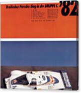 1982 24hr Le Mans Canvas Print