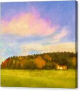 Autumn Landscape #2 Canvas Print