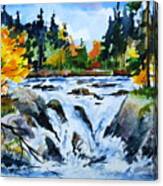 Buttermilk Falls #2 Canvas Print