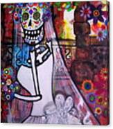 Day Of The Dead Bride #2 Canvas Print
