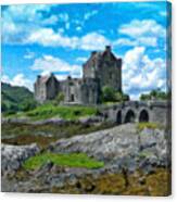 Eilean Donan Castle - -sct665556 Canvas Print