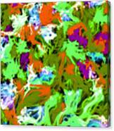 Flames In Living Color #2 Canvas Print