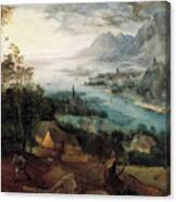 Flemish Parable Of The Sower Canvas Print