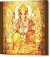 Ganesha Ganapati - Success #1 Canvas Print
