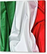 Italian Flag Background #2 Canvas Print
