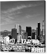 Los Angeles Skyline #2 Canvas Print