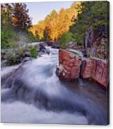 Lower Rock Creek #2 Canvas Print