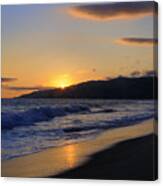 Malibu Sunset #2 Canvas Print