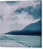 Mountain Range Scenes In June Around Juneau Alaska #2 Canvas Print