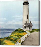 Pigeon Point Lighthouse #1 Canvas Print