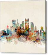 Pittsburgh Pennsylvania Skyline #2 Canvas Print