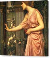 Psyche Entering Cupid's Garden, From Circa 1904 Canvas Print