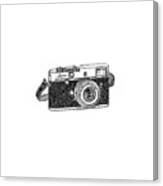 Rangefinder Camera Canvas Print