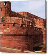 Red Fort, Agra, India #2 Canvas Print