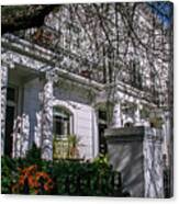 Row Of Edwardian Houses In London #3 Canvas Print